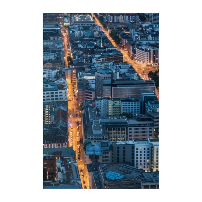 Frankfurt am Main Germany Acrylic Print (Front)