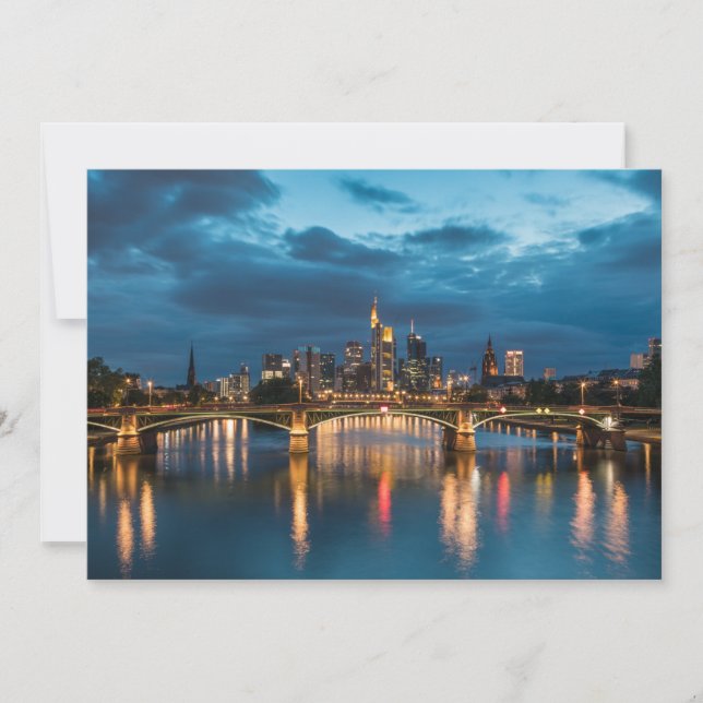 Frankfurt am Main Germany Card (Front)