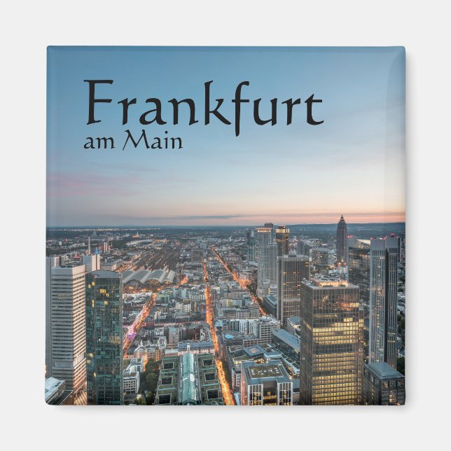 Frankfurt am Main Germany Magnet (Front)