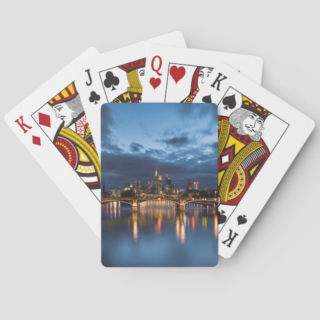 Frankfurt am Main Germany Poker Cards (Back)