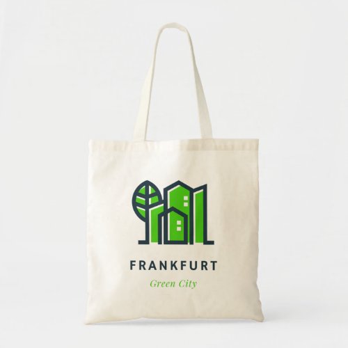 Frankfurt am Main Germany Sustainable Green City Tote Bag