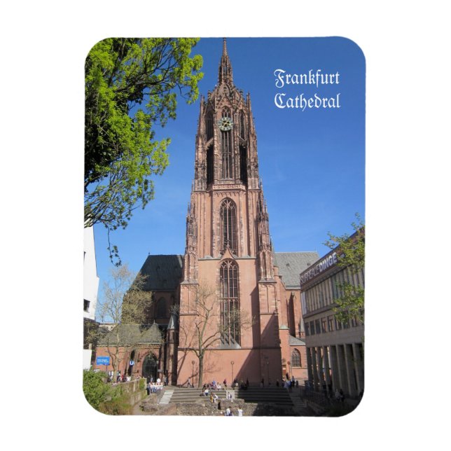 Frankfurt Cathedral Magnet (Vertical)