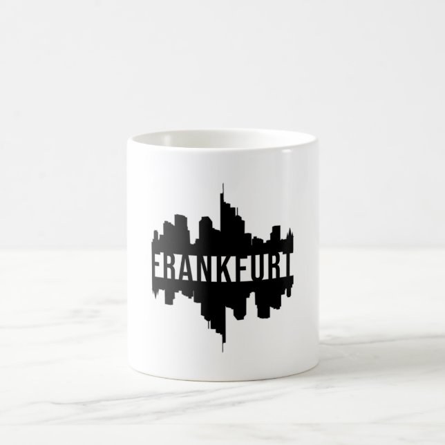 Frankfurt Germany City Cityscape Cool Funny Gift Coffee Mug (Center)
