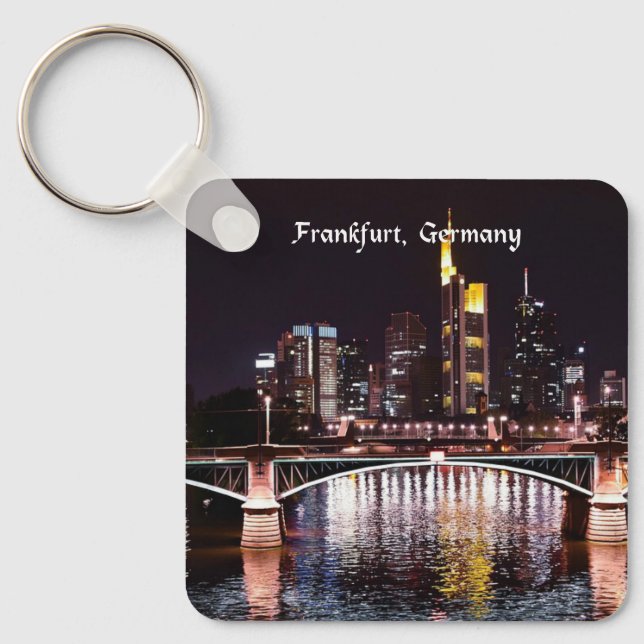 Frankfurt, Germany Keychain (Front)