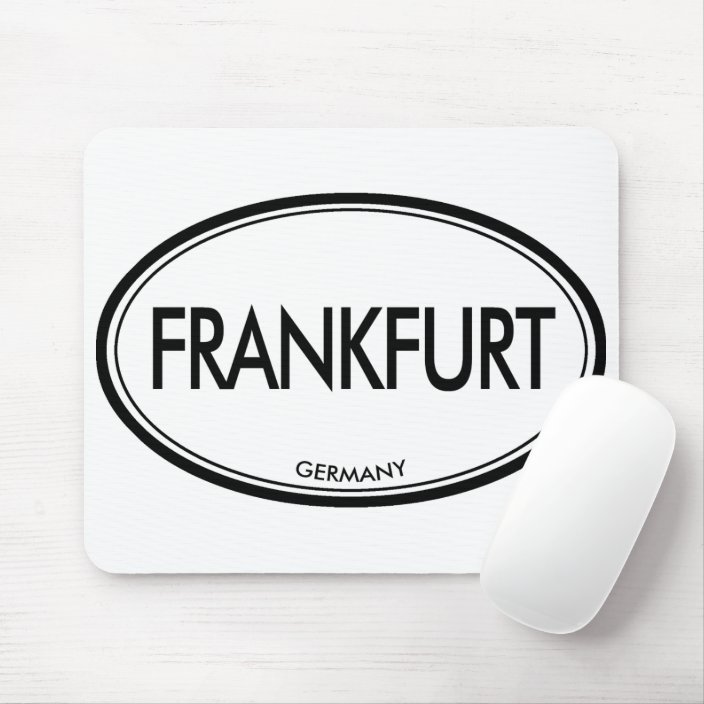 Frankfurt, Germany Mouse Pad