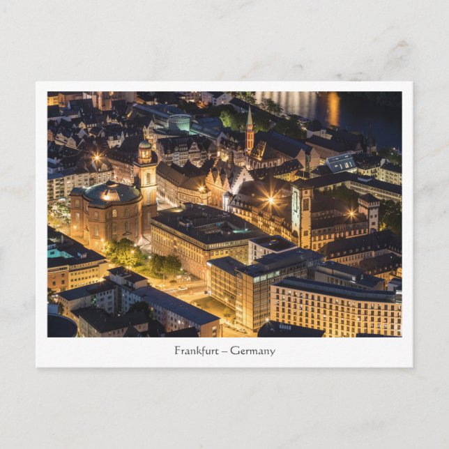 Frankfurt Germany Postcard (Front)