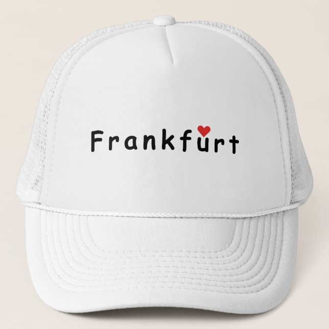Frankfurt Germany Trucker Hat (Front)