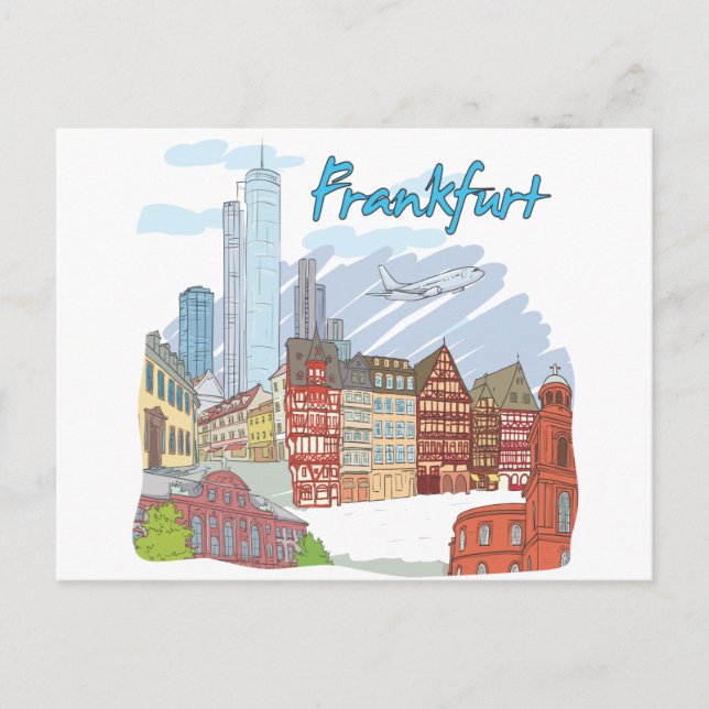 Frankfurt Postcard (Front)
