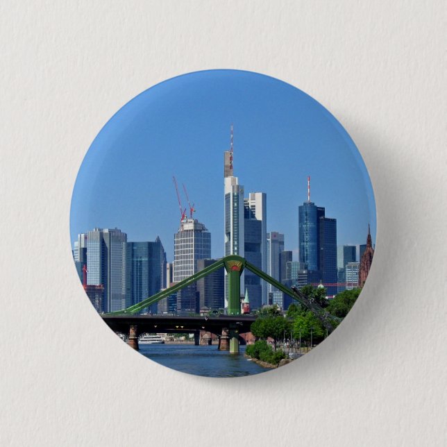Frankfurt skyline button (Front)