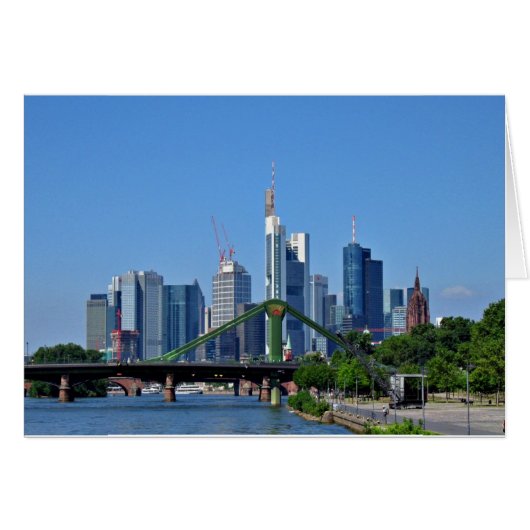 Frankfurt skyline cards (Front Horizontal)