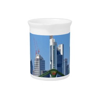 Frankfurt skyline drink pitcher
