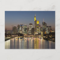 Frankfurt Skyline Germany gift Poster