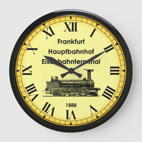Frankfurt Station  Germany  1888   Large Clock