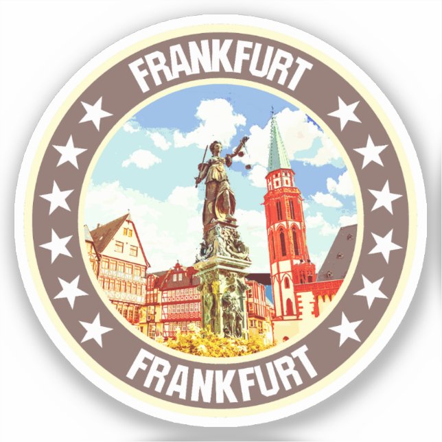 Frankfurt                                          sticker (Front)