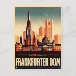 Frankfurter dom am main Frankfurt Cathedra Postcard