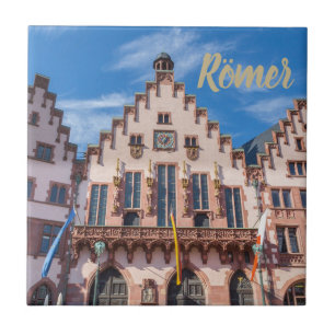 Frankfurter Roemer Germany Frankfurt City Hall Ceramic Tile