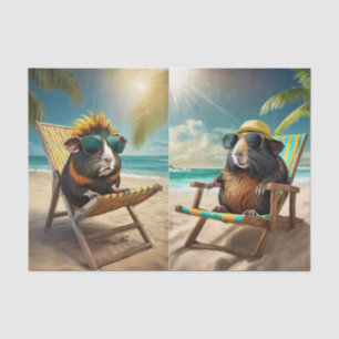 Frankie G & Gerald, Guinea Pigs Go Vaca Tissue Paper