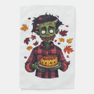 Frankie Loves Fall Garden Flag