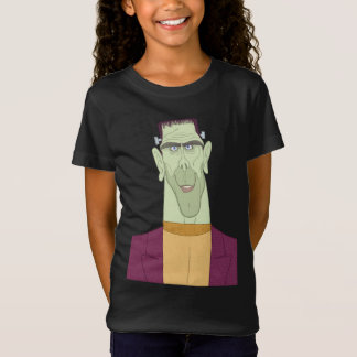 Frankie's Alive! Modern Cartoon Halloween Monster T-Shirt
