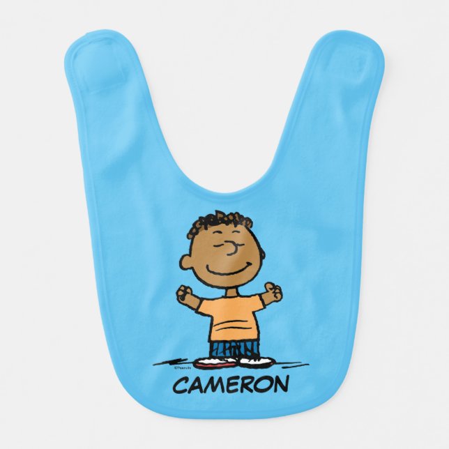 Franklin Arms Wide Baby Bib (Front)