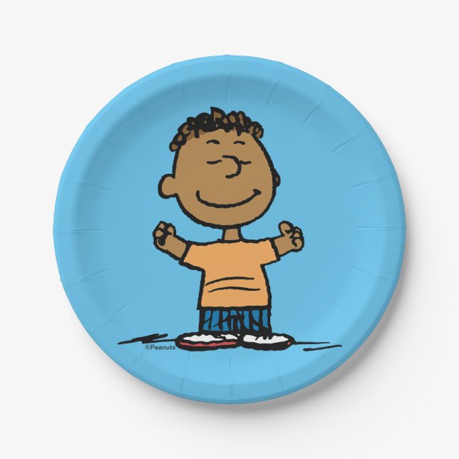 Franklin Arms Wide Paper Plates (Front)