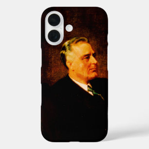 Franklin D. Roosevelt, FDR Depression President iPhone 16 Case