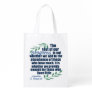 Franklin D. Roosevelt Inspirational Progress Quote Grocery Bag