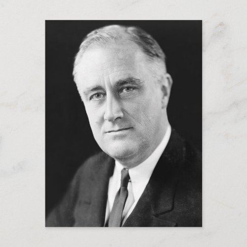 Franklin Delano Roosevelt Postcard