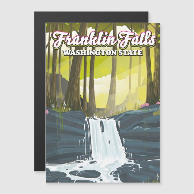Franklin Falls Washington state USA (Front/Back)