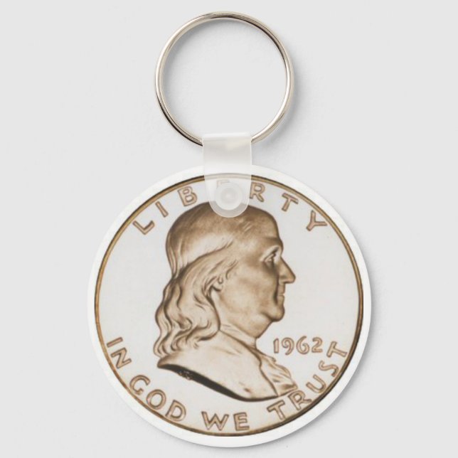 Franklin Half Dollar Keychain (Front)