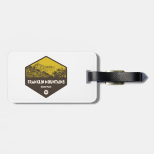 Franklin Mountains State Park El Paso Texas Luggage Tag