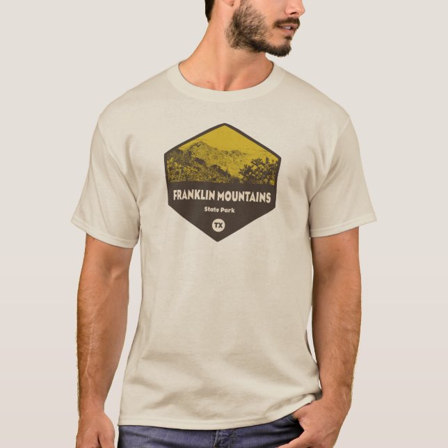 Franklin Mountains State Park El Paso Texas T-Shirt (Front)