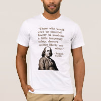 Franklin on Liberty and Safety T-Shirt