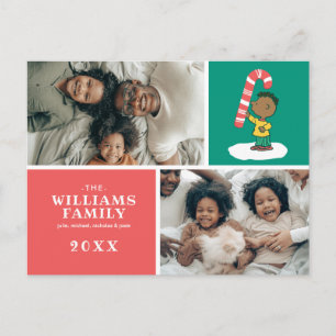 Franklin Peppermint Candy Holiday Postcard