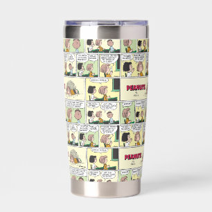 Franklin, Peppermint Patty & Marcie Math Class Insulated Tumbler