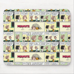 Franklin, Peppermint Patty & Marcie   Math Class Mouse Pad