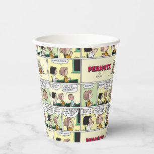 Franklin, Peppermint Patty & Marcie   Math Class Paper Cups