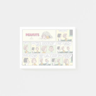 Franklin, Peppermint Patty & Marcie Math Class Post-it Notes