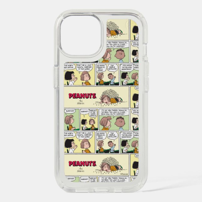 Franklin, Peppermint Patty & Marcie | Math Class Speck iPhone Case (Front)