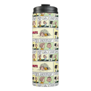 Franklin, Peppermint Patty & Marcie Math Class Thermal Tumbler