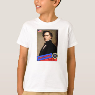 Franklin Pierce Baseball Card T-Shirt
