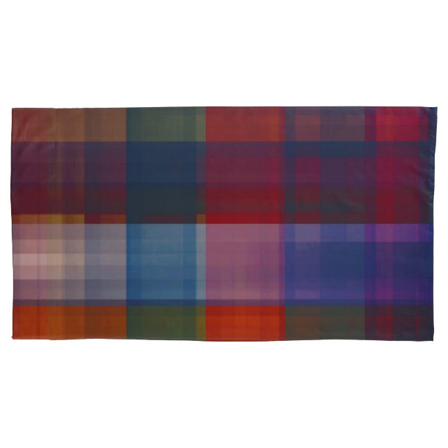Franklin Plaid Pillow Case (Front-Left)