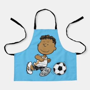 Franklin Playing Soccer Apron