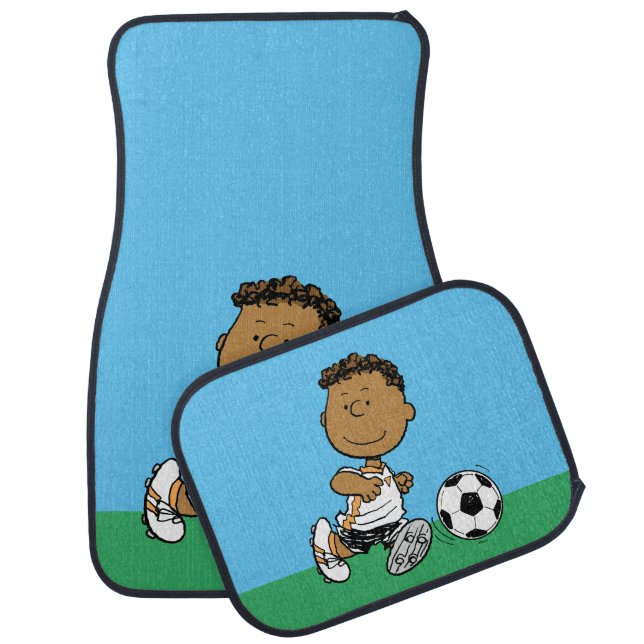 Franklin Playing Soccer Car Floor Mat (Set)