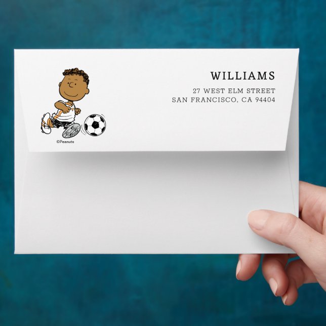 Franklin Playing Soccer Envelope (Hand)