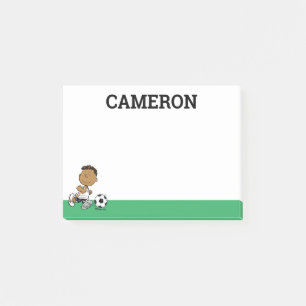 Franklin Playing Soccer Post-it Notes