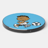 Franklin Playing Soccer Wireless Charger (Front 2)
