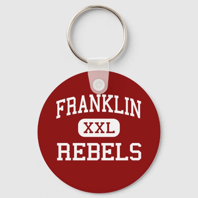 Franklin - Rebels - High - Franklin Tennessee Keychain (Front)