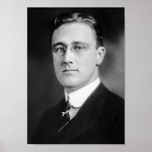 Franklin Roosevelt - Assistant Secretary of Navy Poster