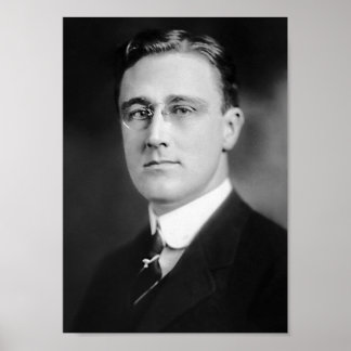 Franklin Roosevelt - Assistant Secretary of Navy Poster